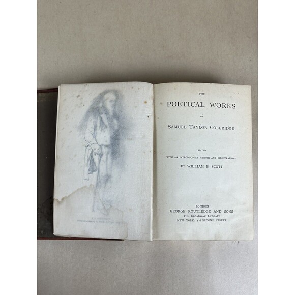 The Poetical Works of Samuel Taylor Coleridge George Routledge And Sons 1874? - Picture 9 of 16